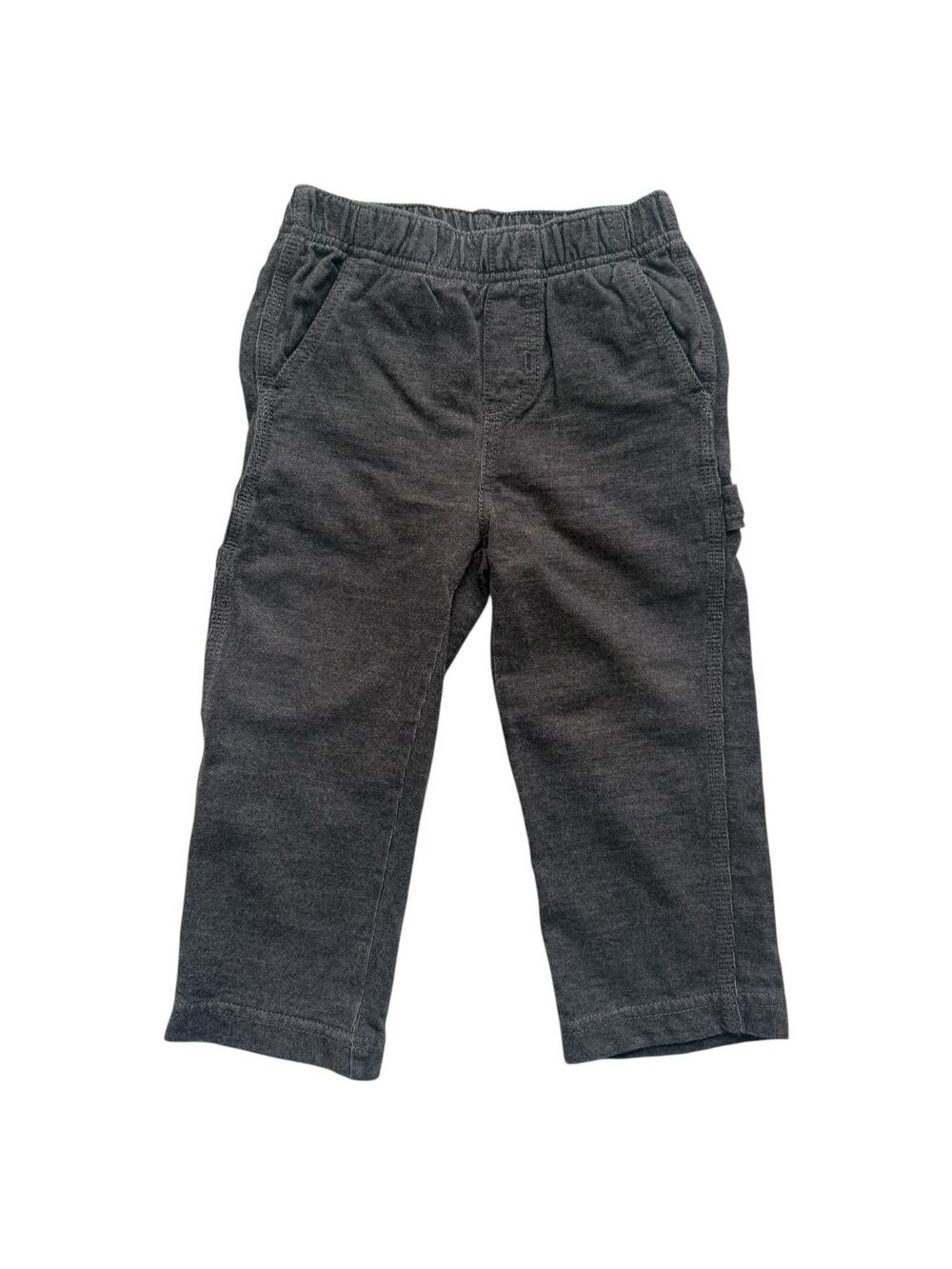 Tea Collection India Denim Like Carpenter Pants Size 18-24m